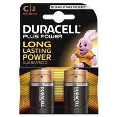 DURACELL C2 Batteri - 2 stk.